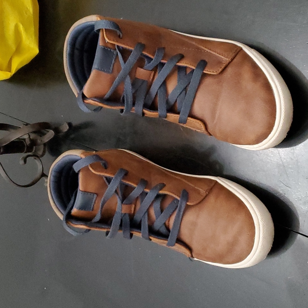 Wonder Nation | Boys | Lace-up Brown Boots | Size 4